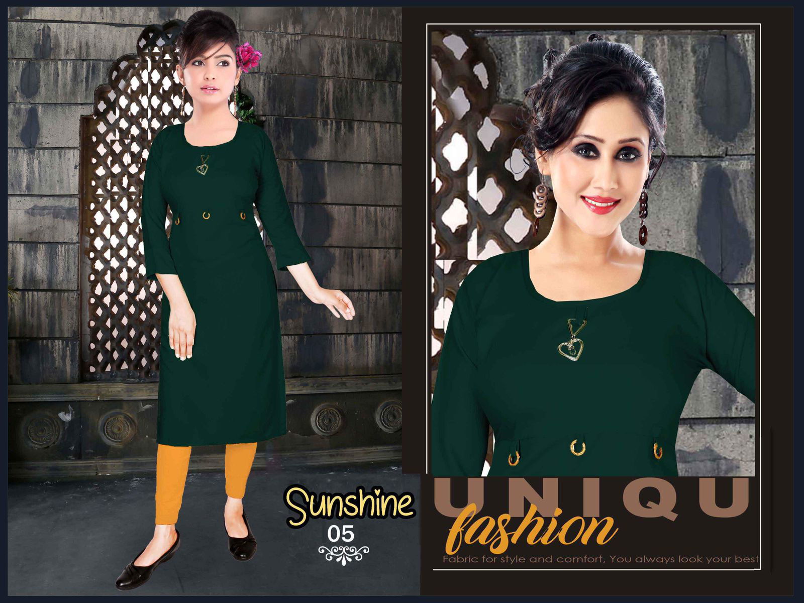 Aagya Sunshine 5 Fancy Casual Daily Wear Designer Kurti Collection